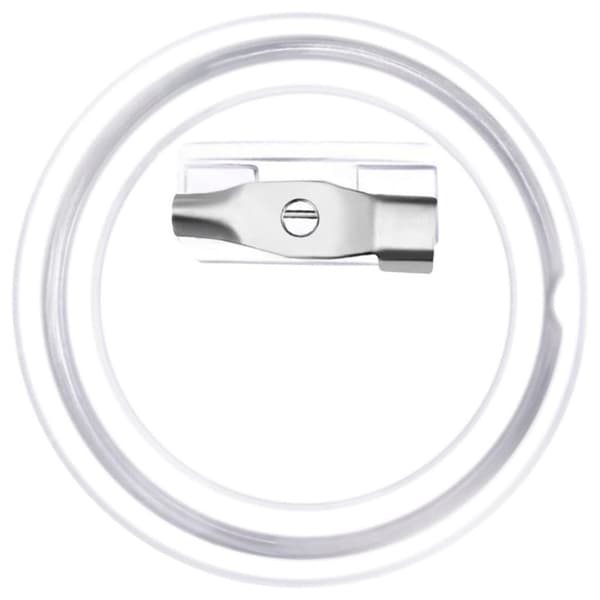 vidaXL Rintanappisarja pinsseillä 100 sarjaa akryyli 25 mm
