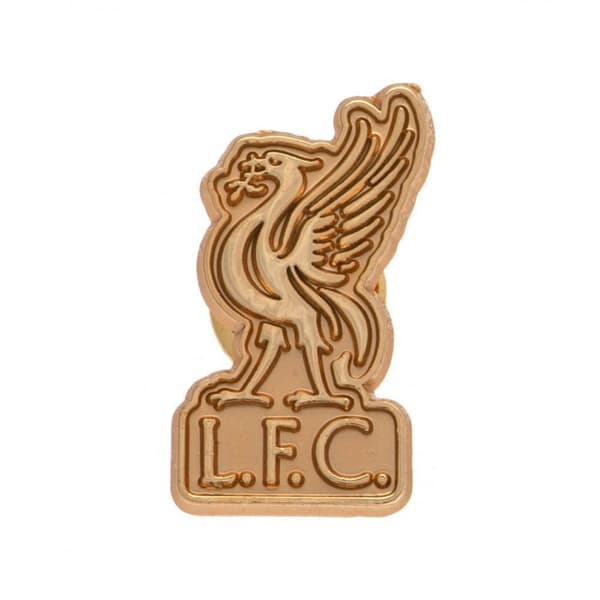 Liverpool FC Crest Badge Gold One Size