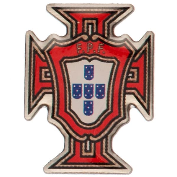 FPF Portugal Crest Badge Red/Gold/White One Size