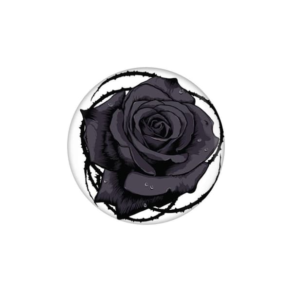 Grindstore Rosemärke Black/White One Size