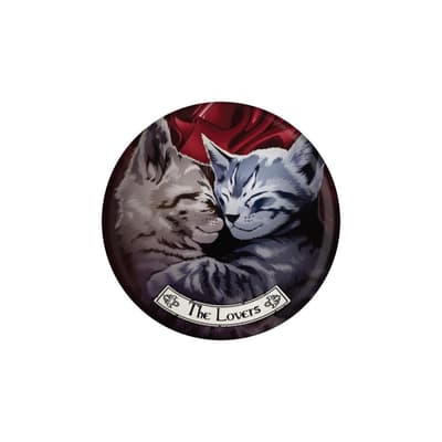 Deadly Tarot De älskandes Felis-emblem