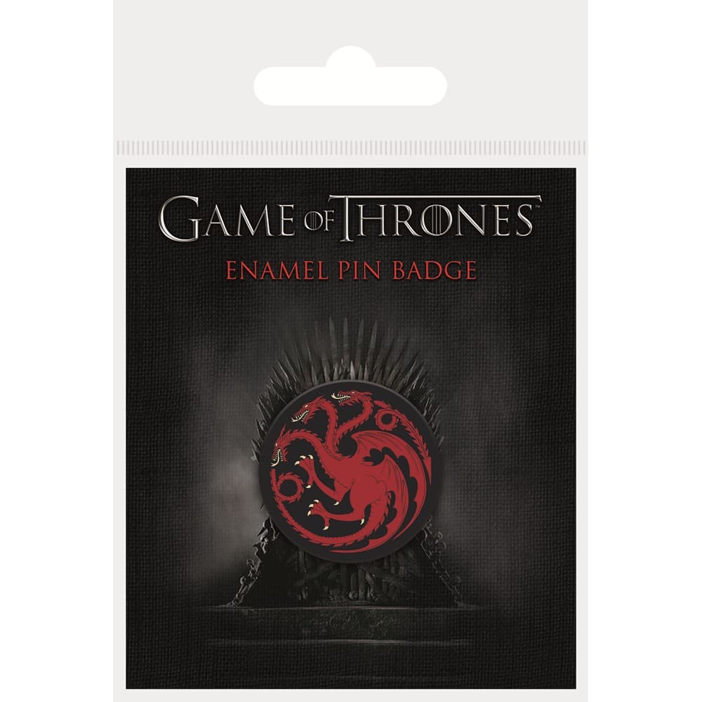 Game of Thrones Enamel Targaryen Badge