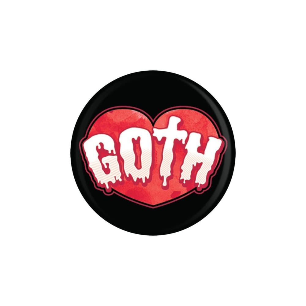 Grindstore Goth Heart märke