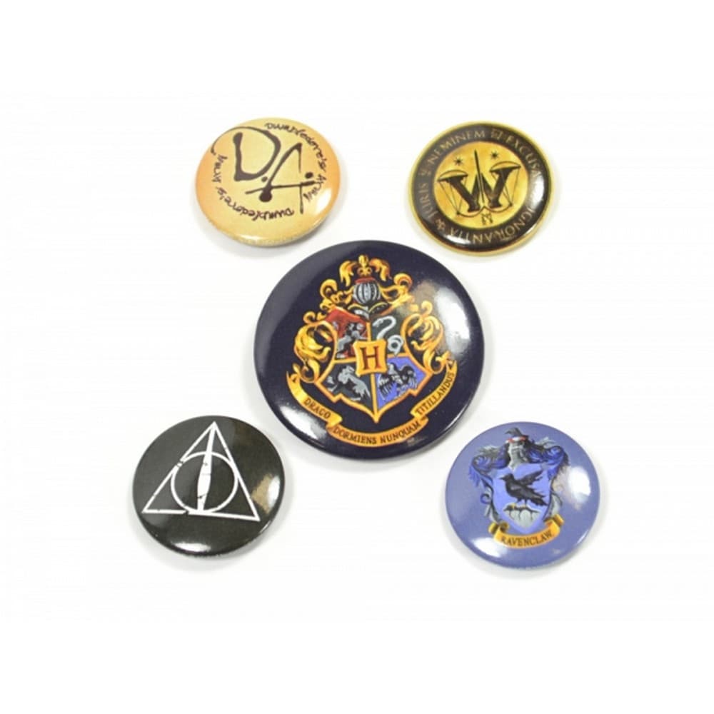 Harry Potter Set med märken (5 stycken)