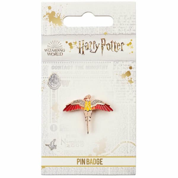 Harry Potter Fawkes Badge