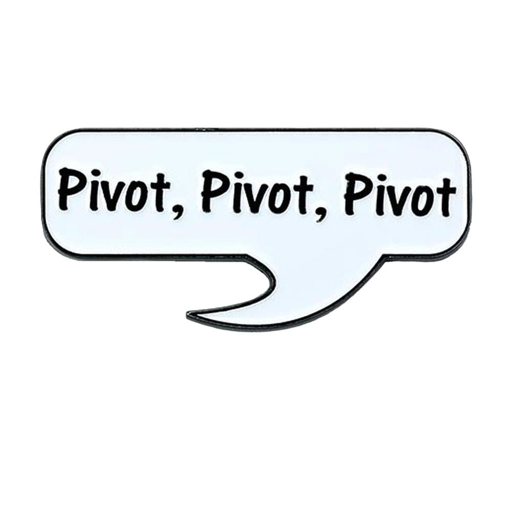 Friends Pivot! märke