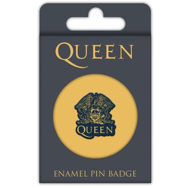 Queen Enamel Logo Badge
