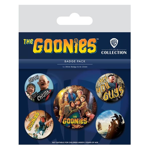 The Goonies Treasure Badge Set (Pack of 5)