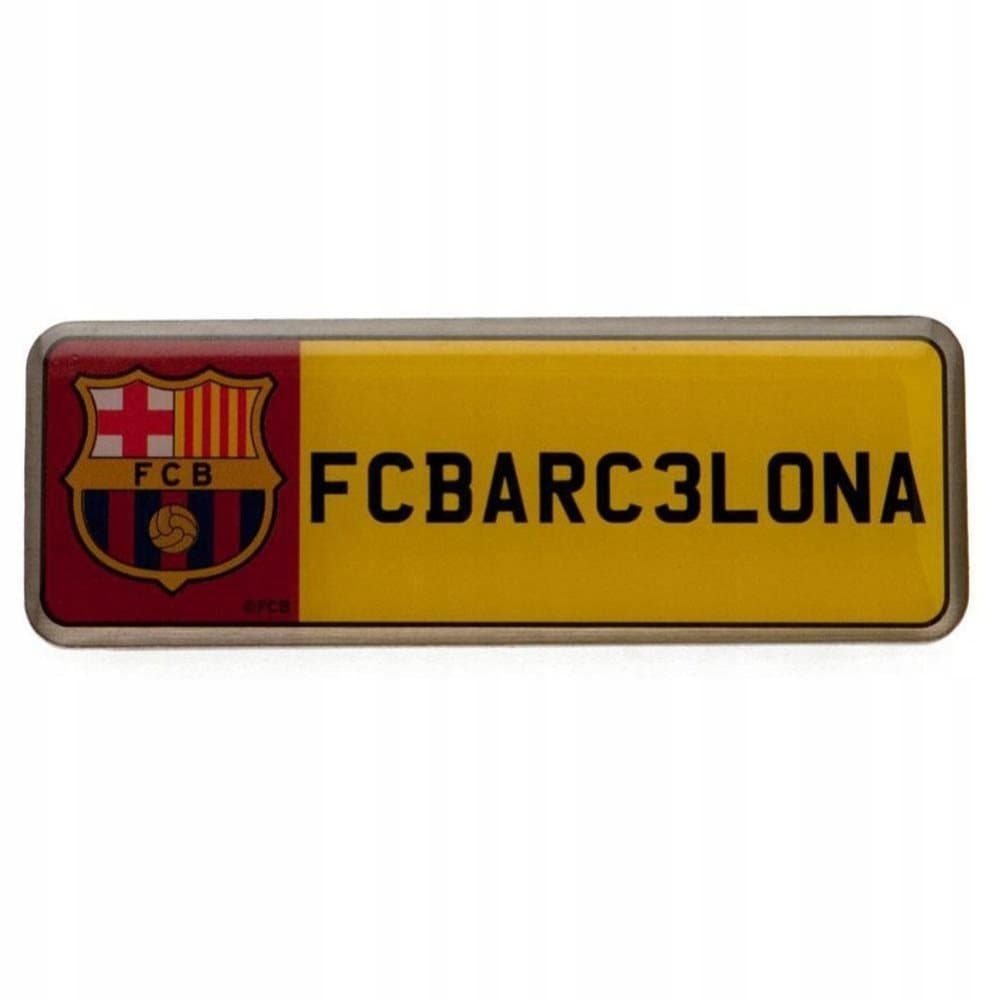 Barcelona FC Märke för registreringsskylt