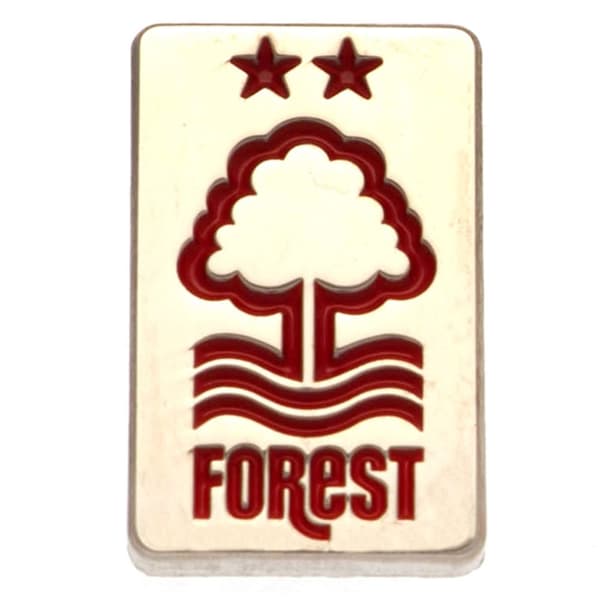 Nottingham Forest FC Crest Badge Beige/Red One Size