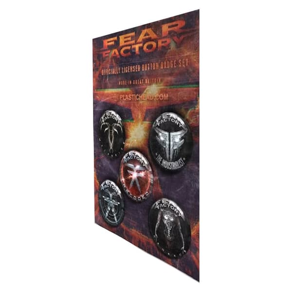 Fear Factory 2010-2021 albummärke (5 st)