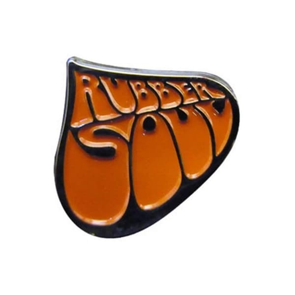The Beatles Rubber Soul Mini Badge Orange One Size