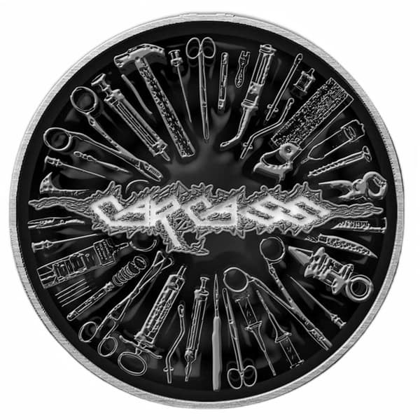 Carcass Værktøjsbadge Black/Silver One Size