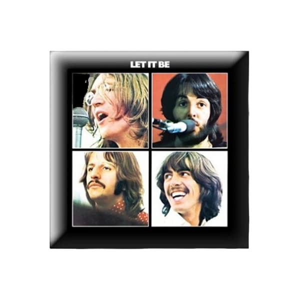 The Beatles Let It Be Badge Multicoloured One Size