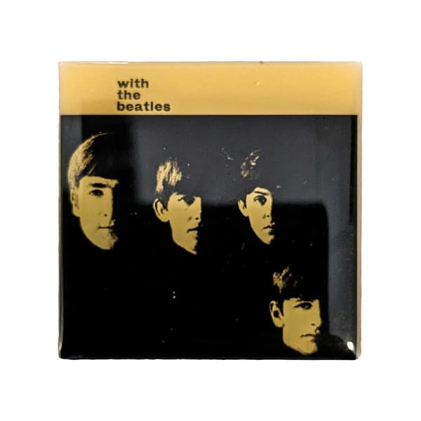 The Beatles With The Beatles Badge White/Black One Size