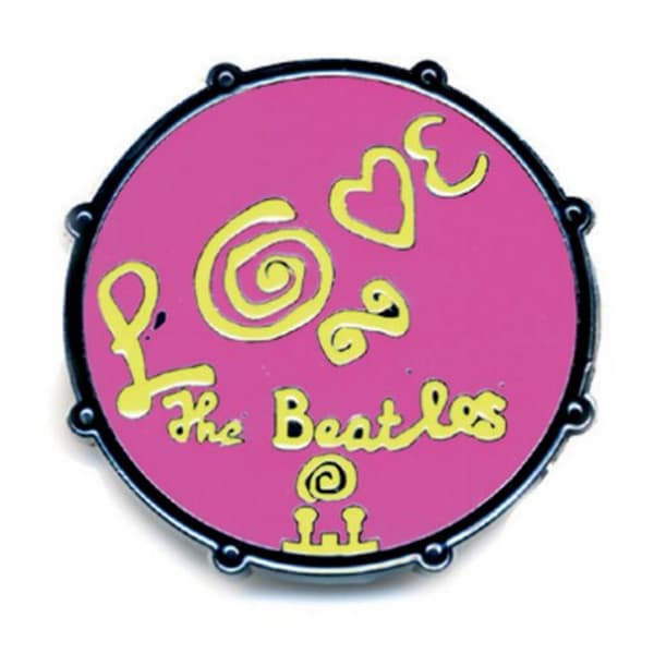 The Beatles Drum Love Badge
