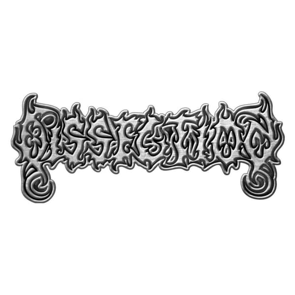 Dissection Enamel Logo Badge Grey/Black One Size