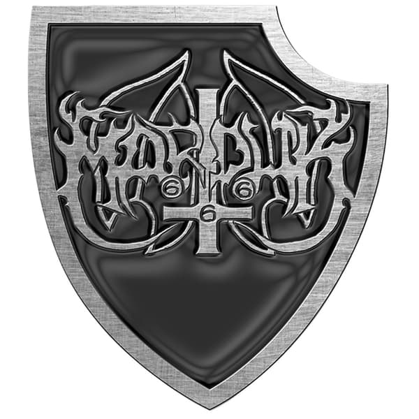 Marduk Enamel Panzer Crest Badge Black/Silver One Size
