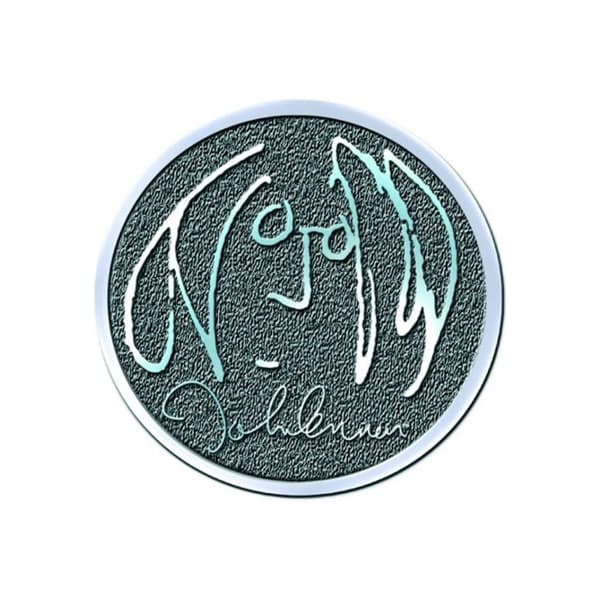 John Lennon Metal Portrait Badge Dark Slate One Size