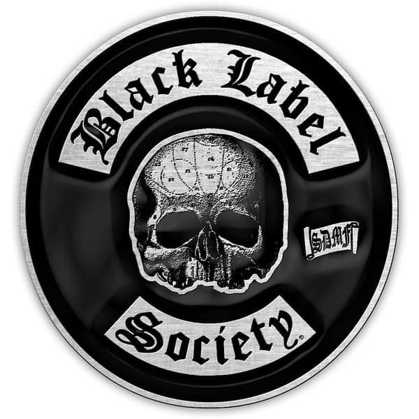 Black Label Society SDMF Enamelled Badge Black/Silver One Size