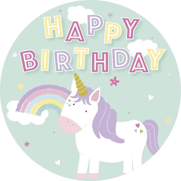 Apac Birthday Princess Giant Party Badge Multicoloured One Size