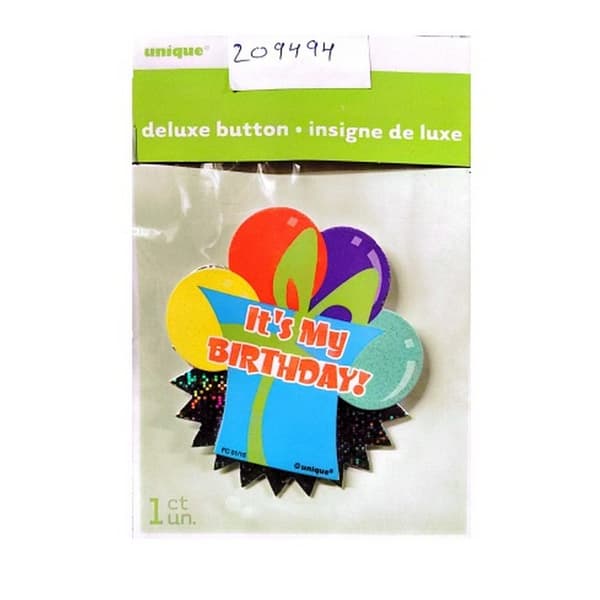 Unique Party Its My Birthday! Party Badge