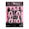 Miniatyrbillede 2 af 2: BlackPink Logo Band Badge Set (Pack of 5)