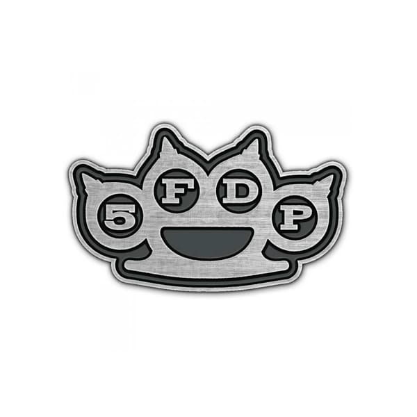 Five Finger Death Punch Knuckle Duster Badge