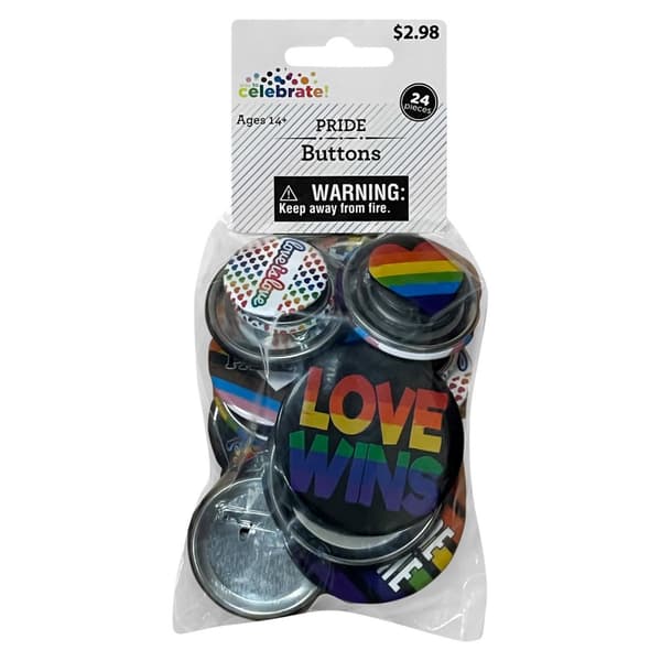 Pride Rainbow Badge (Pack of 24)
