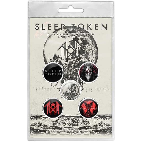 Sleep Token Take Me Back To Eden Badge (Pack of 5)