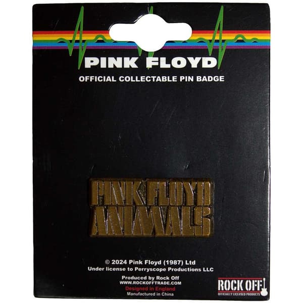 Pink Floyd Animals Badge