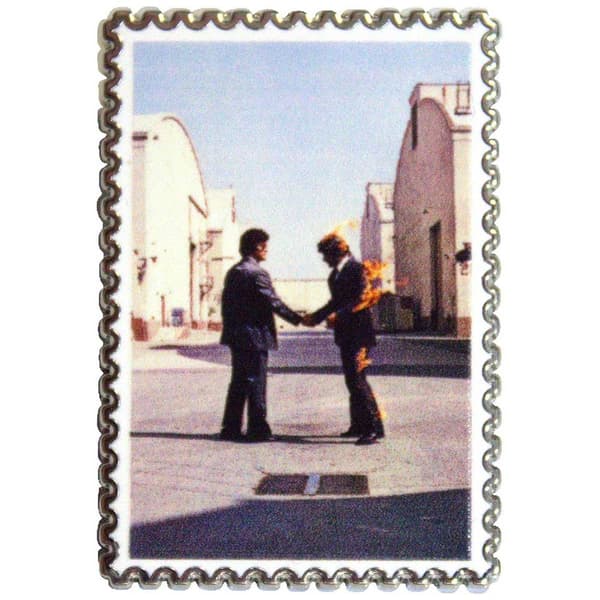 Pink Floyd Wish You Were Here Stamp Badge Multicoloured One Size