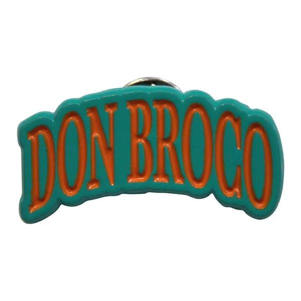 Don Broco Logo Badge Green/Orange One Size