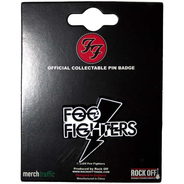 Foo Fighters Logo Flash Badge
