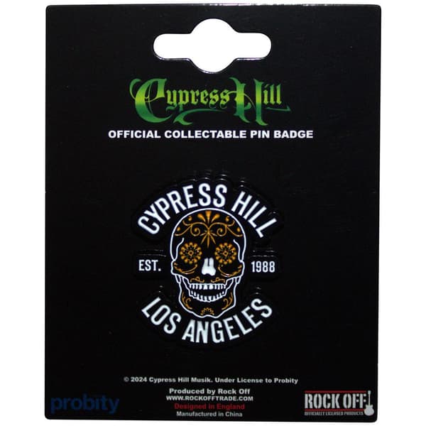 Cypress Hill Los Angeles 1988 Badge