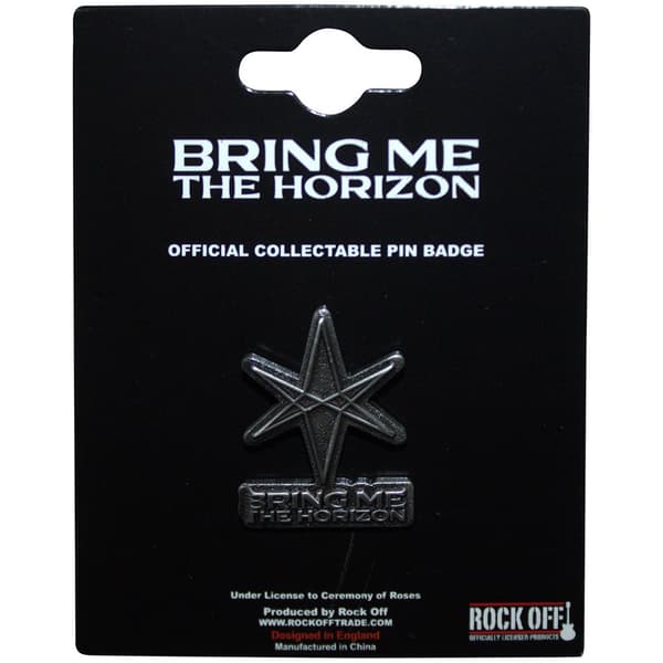 Bring Me The Horizon 6 Point Star Badge