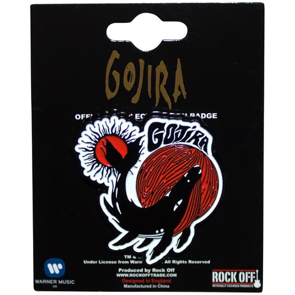 Gojira Whale Badge