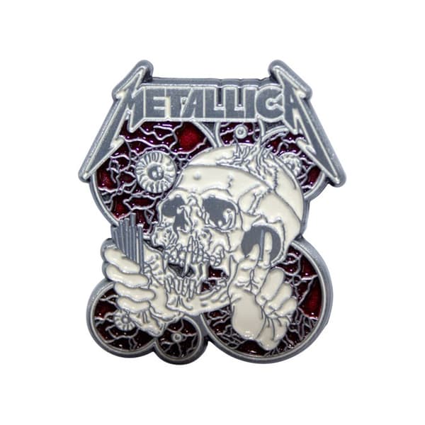 Metallica The Shortest Straw Badge