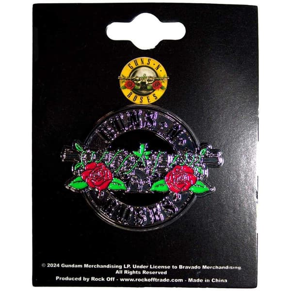 Guns N Roses Circle Logo Badge