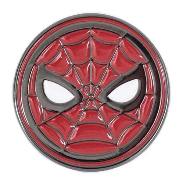 Spider-Man Enamel Badge Red/Black One Size