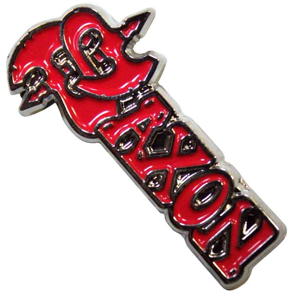 Saxon Logotyp för märke Red/Black One Size