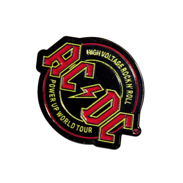 AC/DC High Voltage Rock N Roll PWR-UP Badge