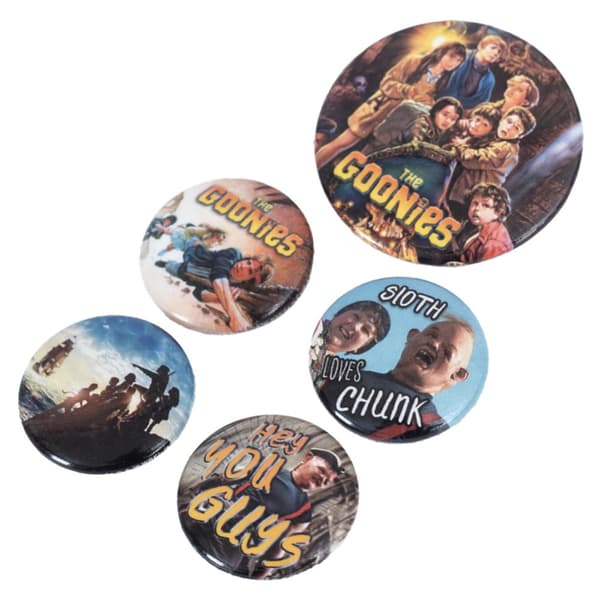 The Goonies Button Badge Set (Pack of 5)
