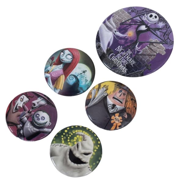 The Nightmare Before Christmas Badge (Pack of 5)