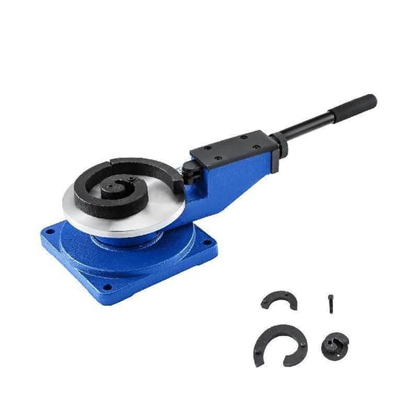 2/5" spiral manuell metallbockningsmaskin med 3 rullformar, stabil bas, enkel och arbetsbesparande operation