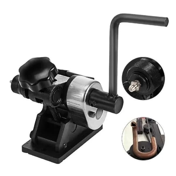 manuell metallbockningsmaskin med 13-1/2'' långt handtag, exakt justering, 3'' minsta ringdiameter, lätt att installera