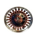 Miniatyrbillede 1 af 3: Afløbssiprop til vasken 3,5 tommer 80 mm