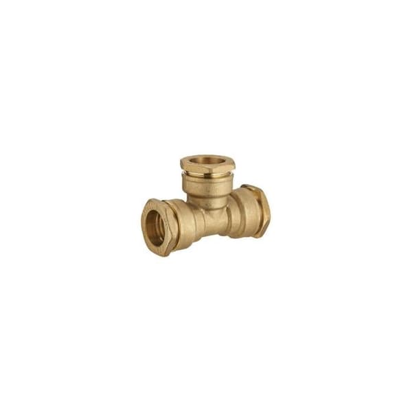 PE Mässing Equal Tee Fitting Ø25 NOYON &amp; THIEBAULT