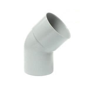 PVC armbåge 45° MF Ø40