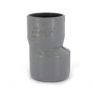 PVC excentrisk reduktion MF 50/40